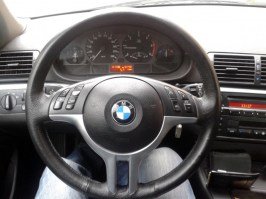 BMW e46 - X 5 - X 3 copri volante in vera pelle nera