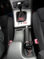 Cuffia leva cambio per Alfa Romeo 159 vera pelle nera Cuffia leva cambio per Alfa Romeo 159 vera pelle nera