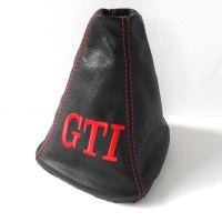 VW Golf GTI - Cambio Nero - Ricamo Rosso